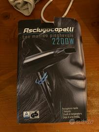 Asciuga capelli pieghevole da 2200 W