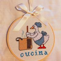 quadretti punto croce da appendere al muro