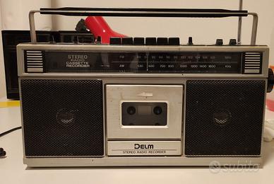 Radio stereo boombox Delm funzionante