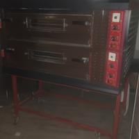 forno per pizze professionale a due camere