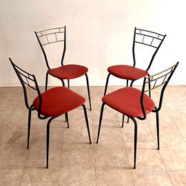 Set 4 Sedie Anni '60 design