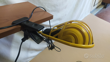 Lampada Lumina Igloo con morsetto nera