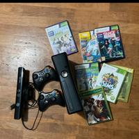 Xbox 360 + controller + Kinect+ giochi in foto