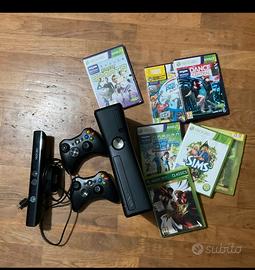 Xbox 360 + controller + Kinect+ giochi in foto