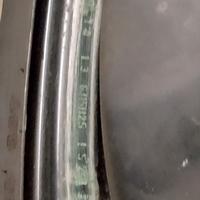 cerchio in ferro con pneumatico 