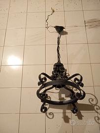 Lampadario anni  ' 70