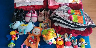 Super lotto vestiario inv bimba PZ 35 tg 3/6/9/12