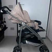 Trio Inglesina passeggino culla e navicella auto