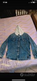 Camicia Giacca Jeans con Cappuccio Piazza Italia L