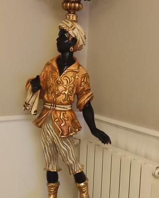 Statua in legno negretto 