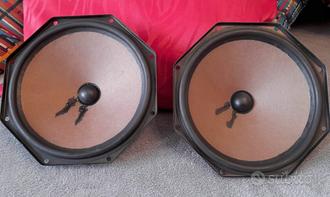 Woofer Philips Ad8066/w8 coppia vintage  			