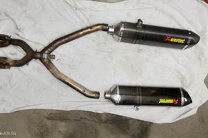 Terminali scarico Akropovic  Suzuki Hayabusa