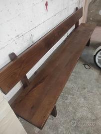 n 2 panche in  legno massello