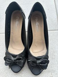 Scarpe Décolleté nere donna n.37 nuove mai usate