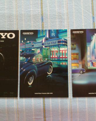 ONKYO cataloghi completi Hi Fi - Hi End