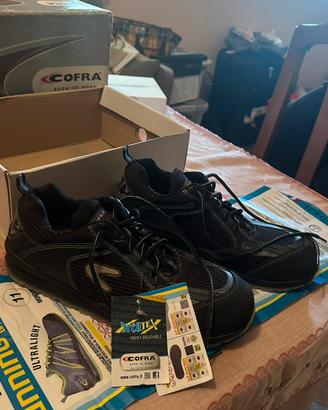 Scarpe antinfortunistiche COFRA - come nuove n 47