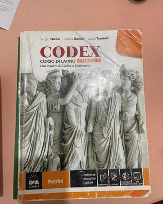 Codex libro di latino