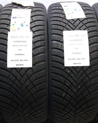 4 GOMME 225 45 17 HANKOOK BR1918