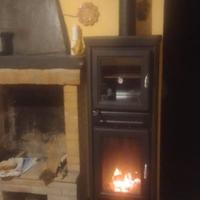 Stufa Legna Thermorossi Anna 5 stelle seminuova