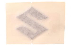 Decalco "S" per cupolino per Suzuki AN S-Y T-Y B