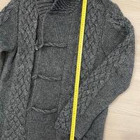 Cardigan Guess grigio uomo