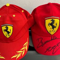 Cappellino autografato da Schumacher e Barrichello