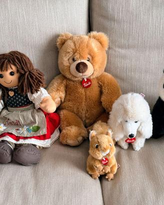 Set di 5 pelouche Trudy e altro