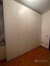 Armadio bianco 6 ante