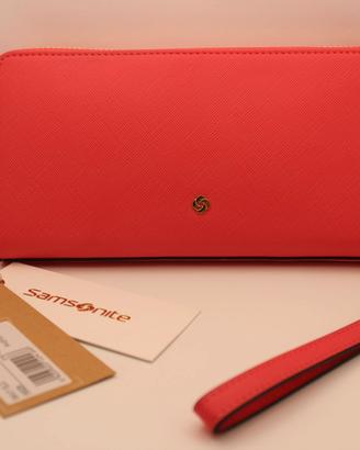 Portafoglio nuovo con zip-Samsonite Wavy SLG A929