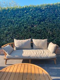 Set divano poltrona tavolino