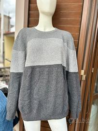 Maglione Andrea Maggi uomo grigio XL