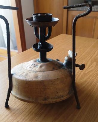 Antico fornello da campeggio PRIMUS in ottone 