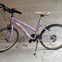 Bicicletta MTB Frejus 24 pollici 6 marce + cestino