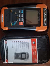  multimetro digitale con prova isolamento Fa