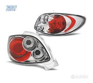 FANALI PEUGEOT 206 CC 98-09 LOOK LEXUS CROMO
