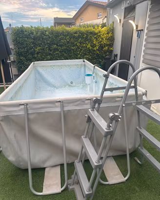 Piscina bestway 412x201x122h+pompa a sabbia