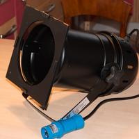 12 riflettori Spot PAR 64 neri