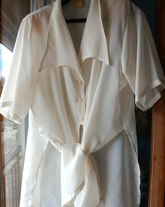 Camicia lunga, copricostume da annodare AUT AUT