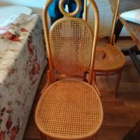 sedie vintage stile Thonet mod Long Johns