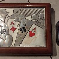 Poker DAL NEGRO Vintage Legno + Scatola Metallo