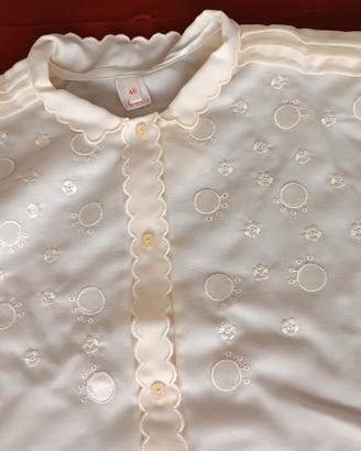 camicia da notte pura lana
