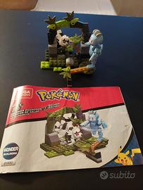 Pokemon Mega Construc Galarian Zigzagoon vs Machop