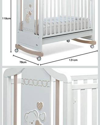 Lettino Foppapedretti Dolcecuore 450