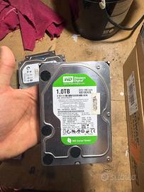 Hardisk WesternDigital 1TB Formattato