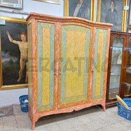 ARMADIO DIPINTO 3 ANTE