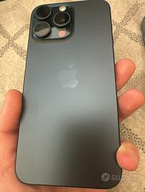 IPhone 15 Pro Max Blu titanio da 256gb