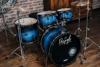 Batteria custom Respighi nuova pioppo frassino pro