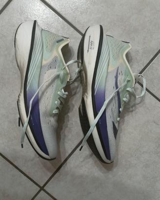 scarpe gara running fibra di carbonio