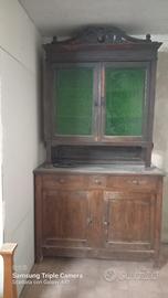 Vetrina con corno’ 2 ante