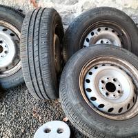 gomme quattro stagioni fiat 500 + cerchi 